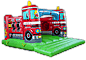 Brandweerwagen - Springkussens zonder dak