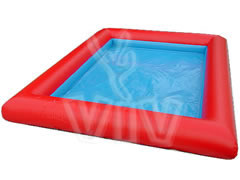 Inflatable swimming pools