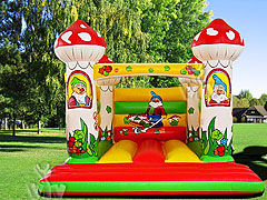 Inflatable castles without roof