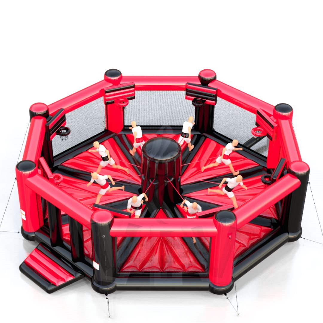 Equalizeur Basketball for 8 people commercial inflatable action game