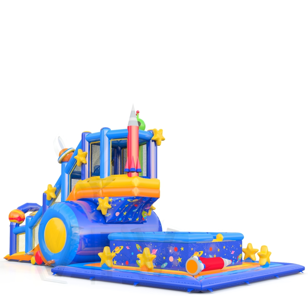 Jumping Tower Cosmos commercial inflatable action game