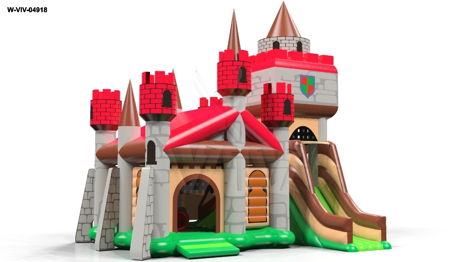 Active Center Kinderhotel 8,0 x 9,6 x 9,9 m commercial inflatable active center