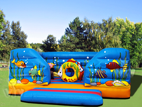 VIV inflatable bounce and slide combination attraction
