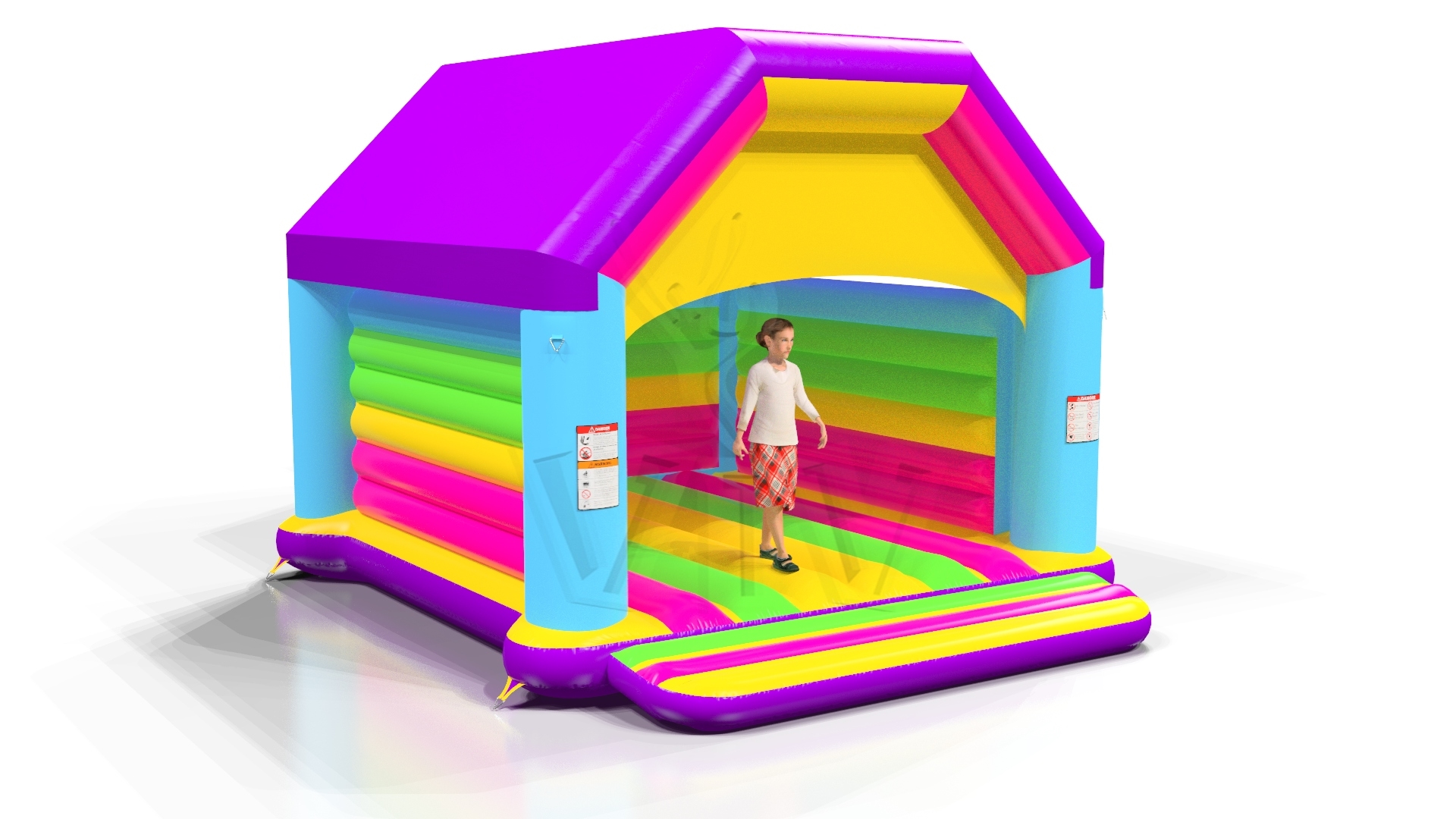 Bounce Startup S (all weather roof) commercial inflatable bounce