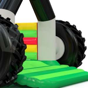 Bounce 8,2 x 8,3 x 6,2 m commercial inflatable bounce