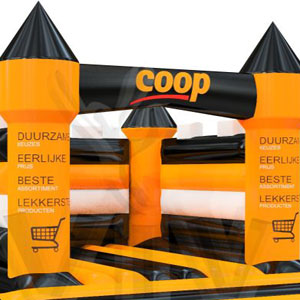 Bounce Coop 4,2 x 5,2 m commercial inflatable bounce