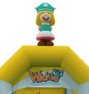 Bounces Wickie 5,2 x 4,5 m commercial inflatable bounce
