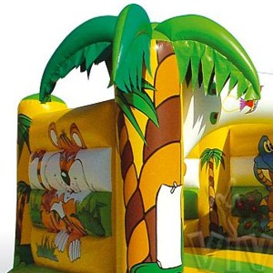 Jungle 4 x 3 m without roof commercial inflatable bounce