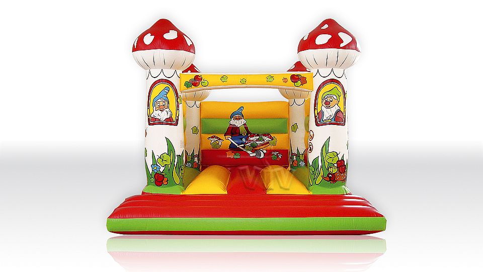 Mushroom 5 x 4m commercial inflatable bounce
