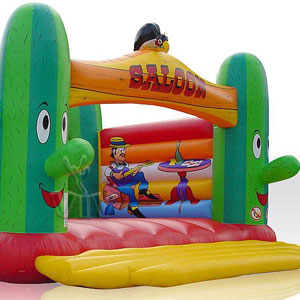 Saloon Cactus 10 x 7 without roof commercial inflatable bounce