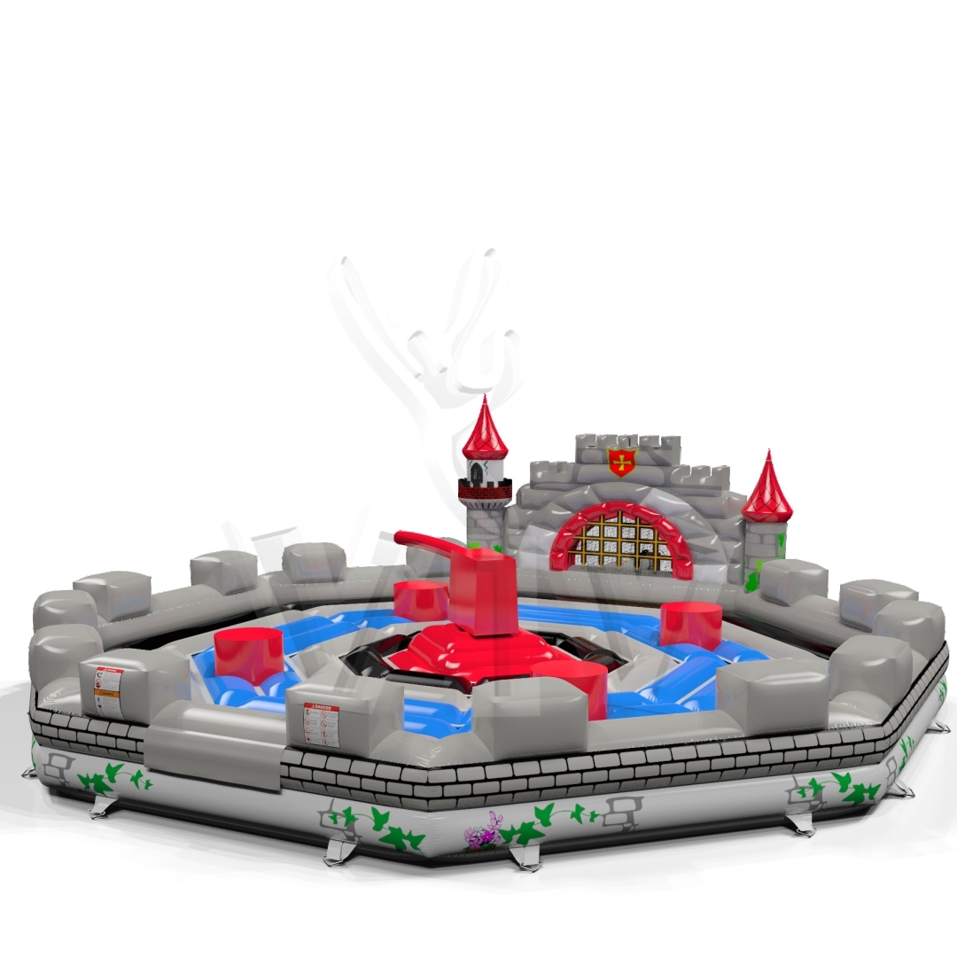 Broom Knights Single - set (4 places) commercial mechanical broom attraction