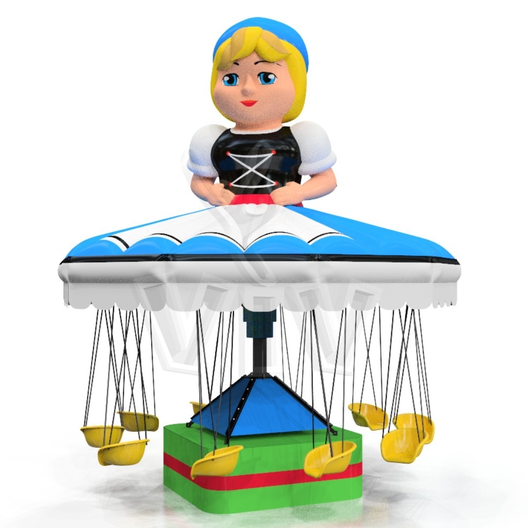 Carousel Gnomes - Collection Gnomes commercial mechanical carousel attraction