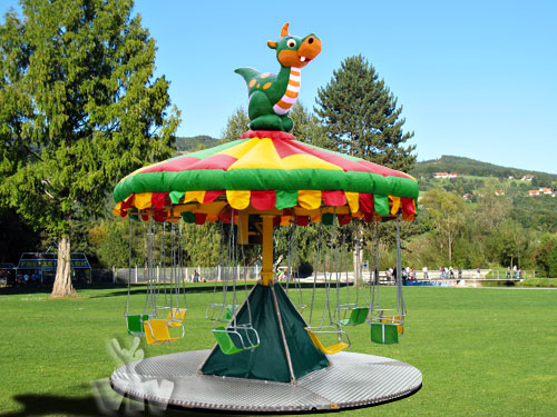 Carousel Dino mechanical attraction product photo