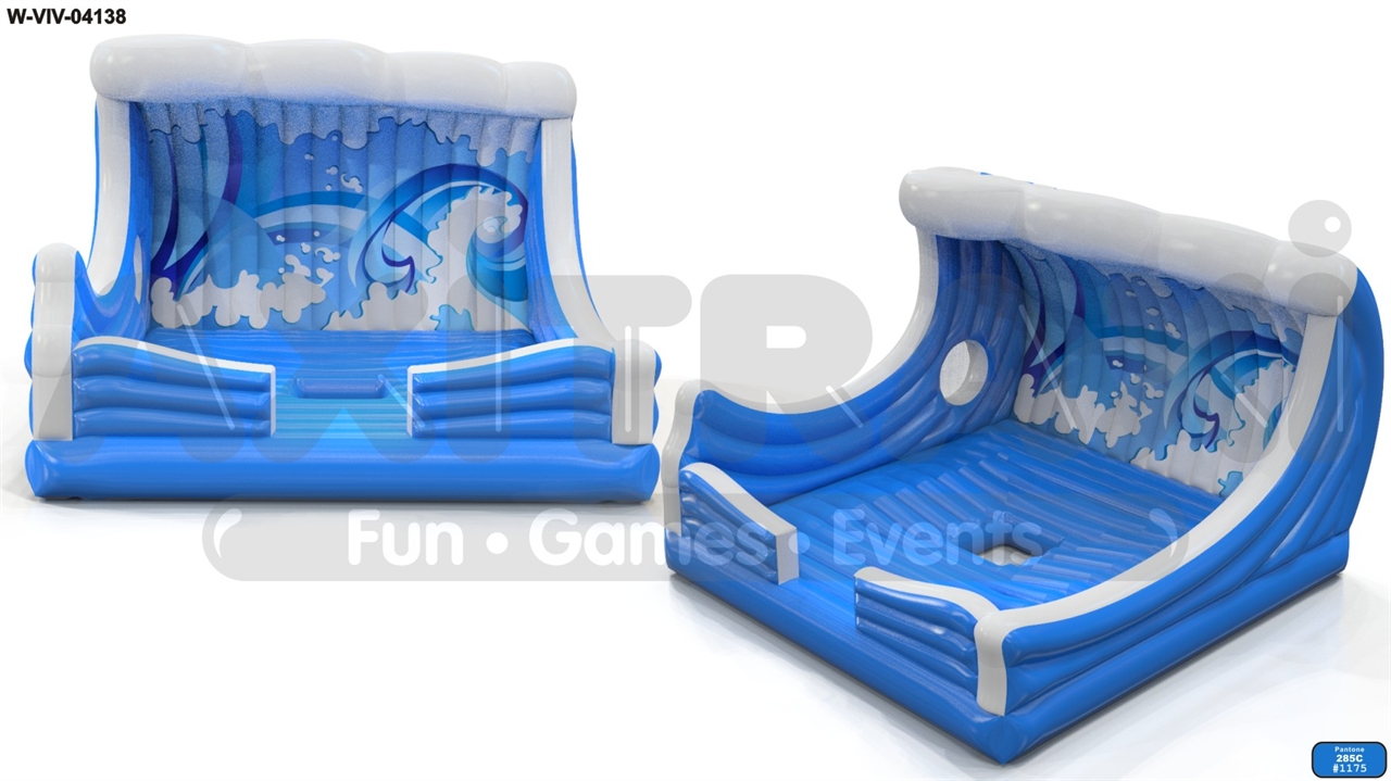 Aircushion for Rodeo Wave 5,5 x 5,1 x 3,7 m commercial custom inflatable