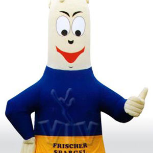 Asparagus 3,5 m commercial custom inflatable