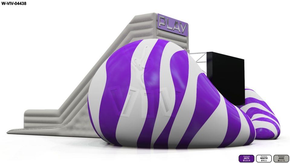 Blob 10,4 x 8,5 x 6,6 m commercial custom inflatable