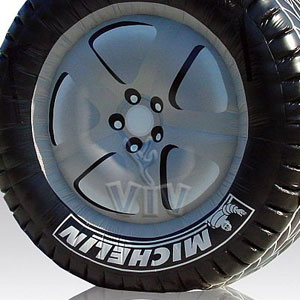 Michelin Tire 4 m commercial custom inflatable