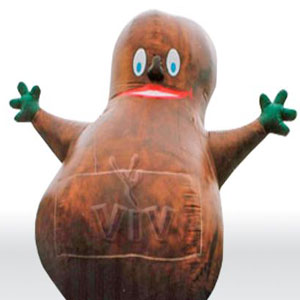 Potato 7,5 m commercial custom inflatable
