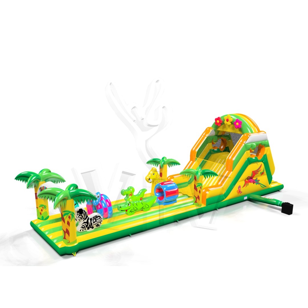 Obstacle Course L Tropical Islands commercial inflatable obstacle course