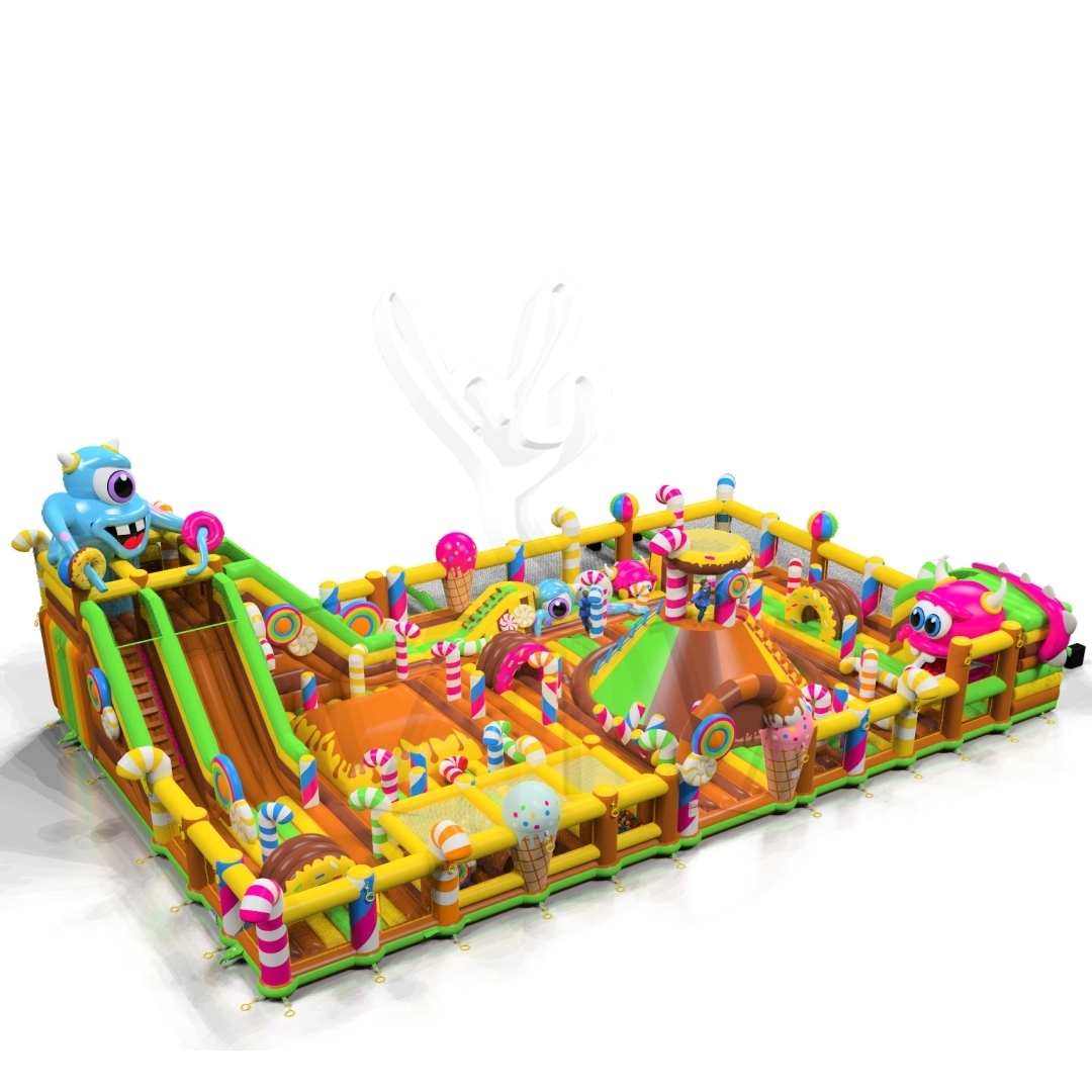 Copy of Playground Micro Monsters (full floor) commercial inflatable playground