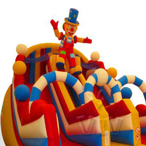 Clown GIGANT Professional commercial inflatable slide