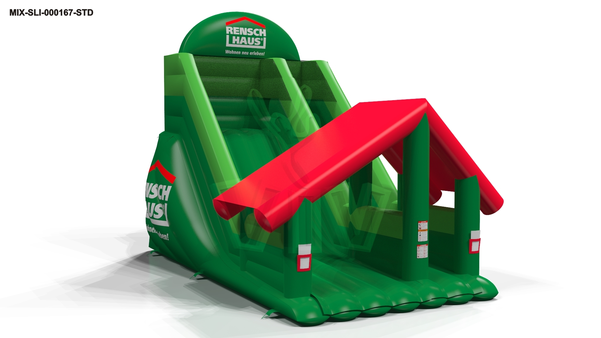 Flisak Rensch Haus digital commercial inflatable slide