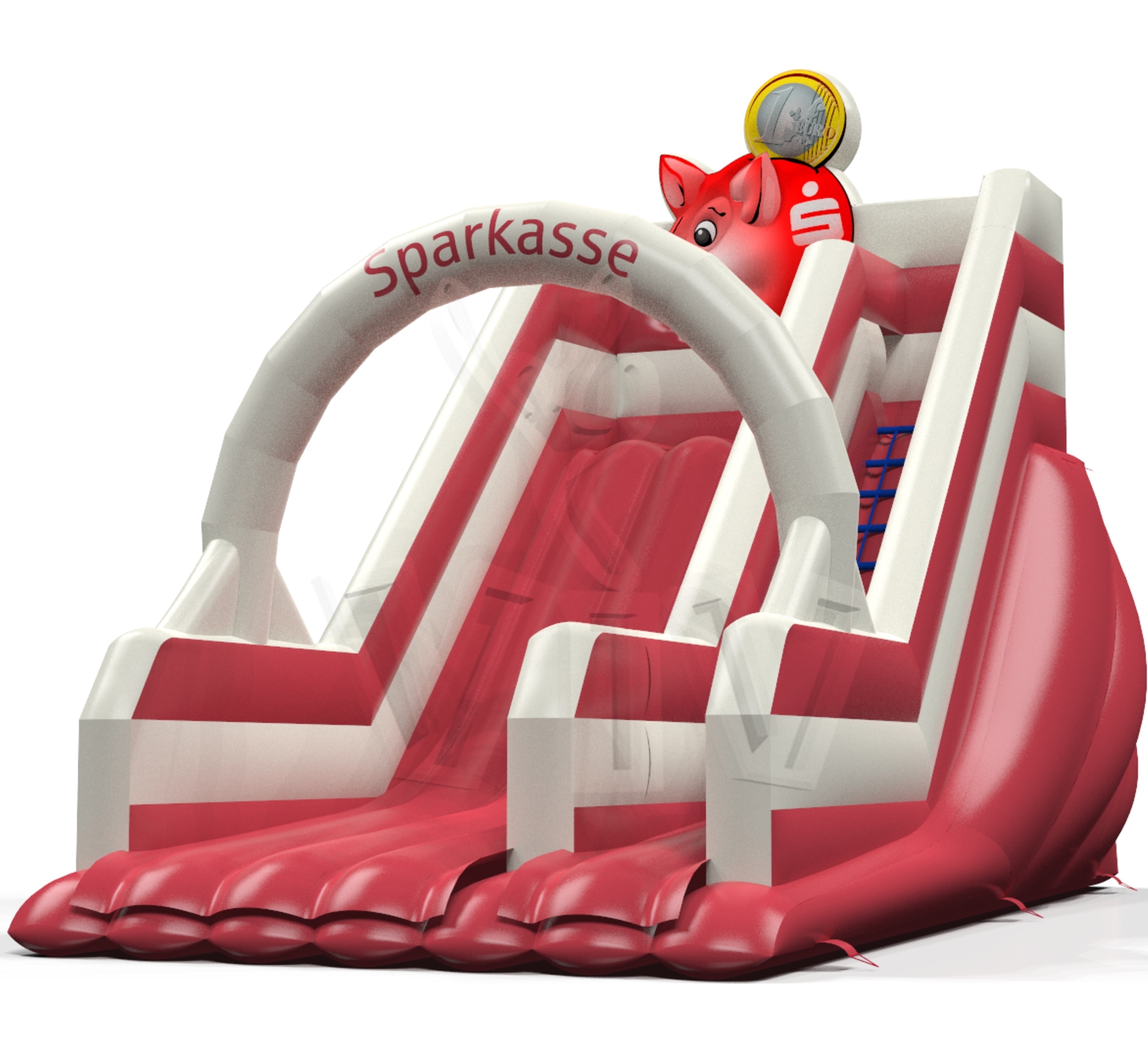 "Sparkasse" - Collection Sparkasse commercial inflatable slide