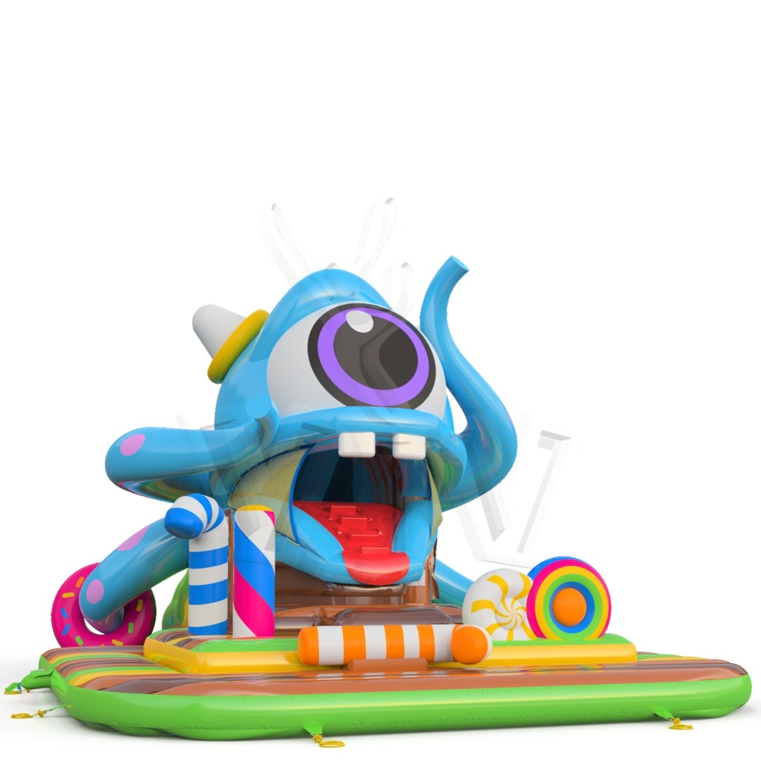 Swallower Monster commercial inflatable slide