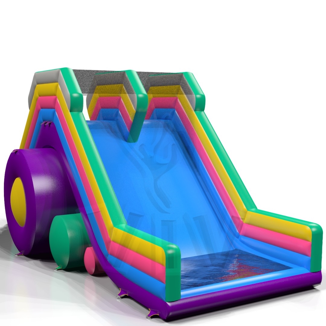 Water - Collection Fun in 5K commercial inflatable slide