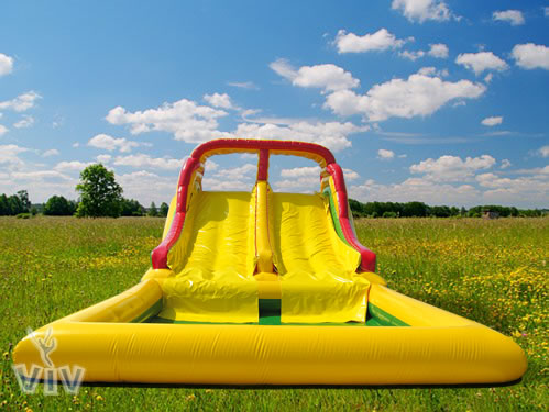 Inflatable water slide for summer events