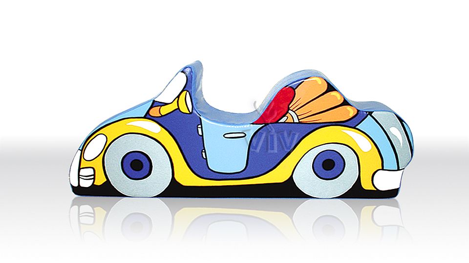 Car commercial inflatable softplay