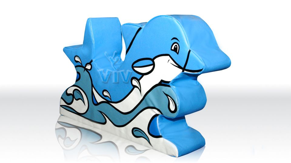 Dolphin commercial inflatable softplay