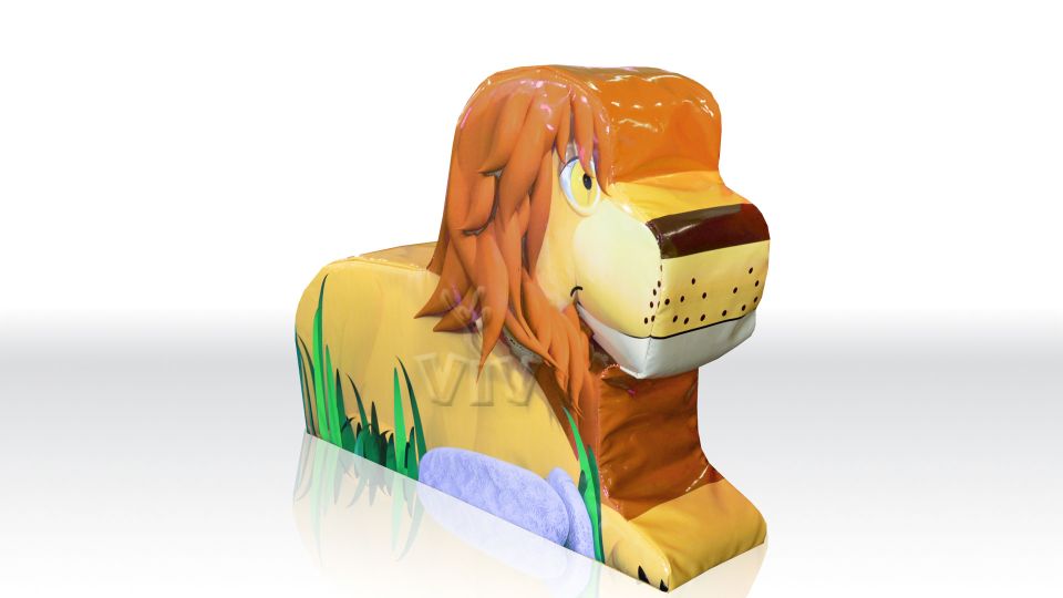 Lion commercial inflatable softplay