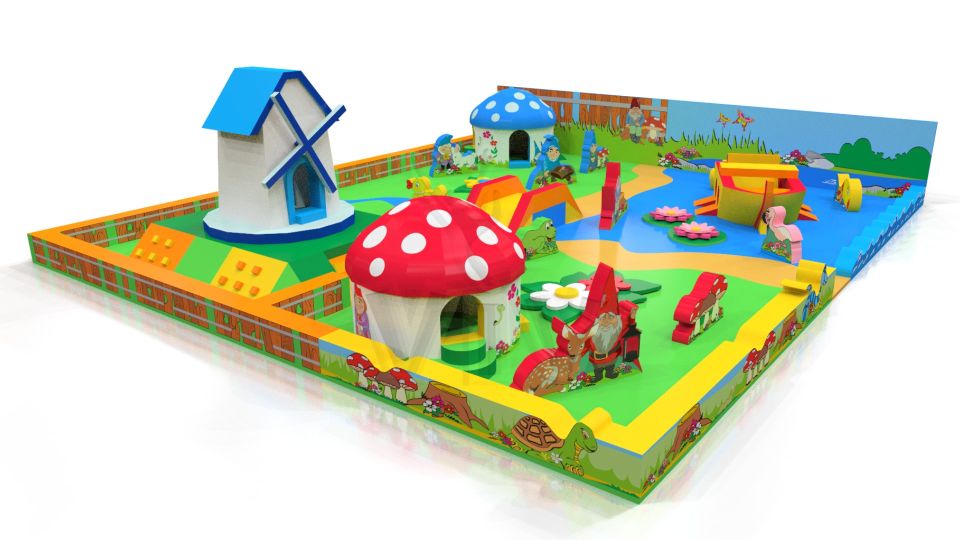 Playground Gnomes (Soft Play) - Collection Gnomes commercial inflatable softplay