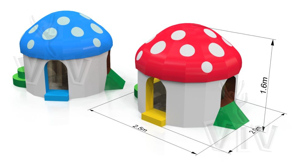 Playground Gnomes (Soft Play) - Collection Gnomes commercial inflatable softplay