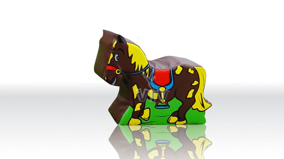 Pony commercial inflatable softplay