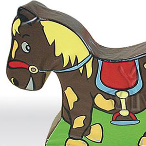 Pony commercial inflatable softplay