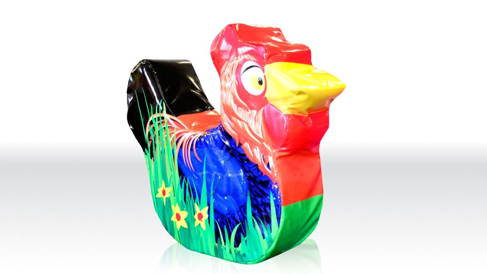 Rooster commercial inflatable softplay