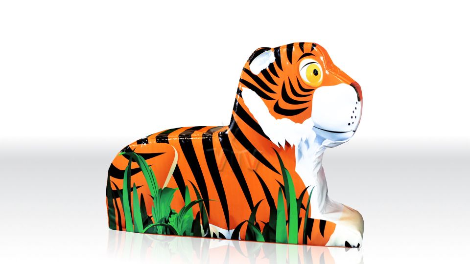Soft Play Tiger commercial inflatable softplay