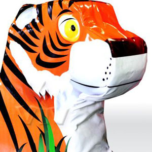 Soft Play Tiger commercial inflatable softplay