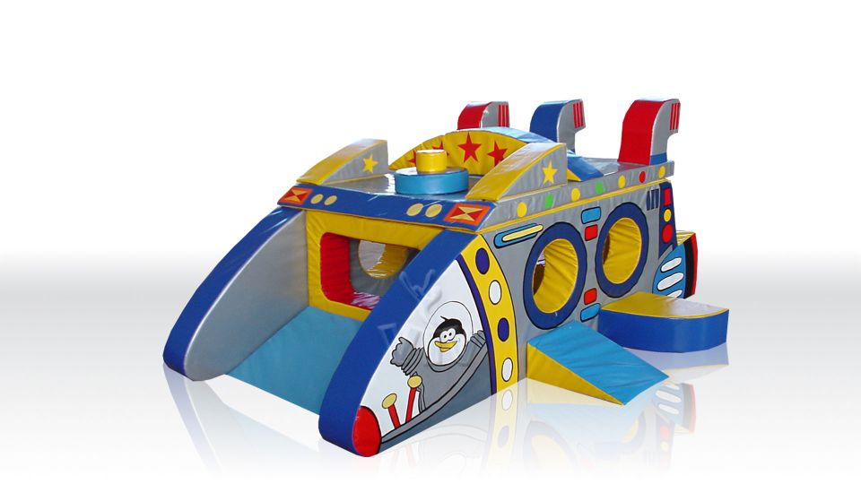 Space ship MEDIUM commercial inflatable softplay
