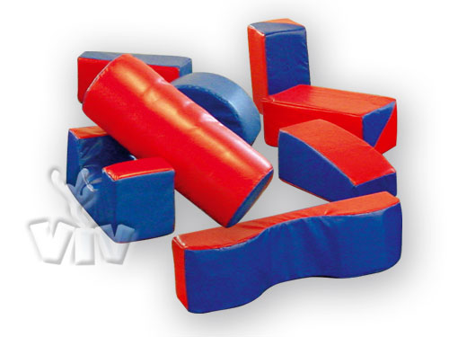Various blocks (10 pcs.) commercial inflatable softplay