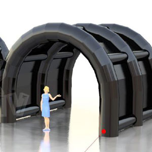 Tent Centipede 5,5 x 5,5 x 4,15 m commercial promotional inflatable tent