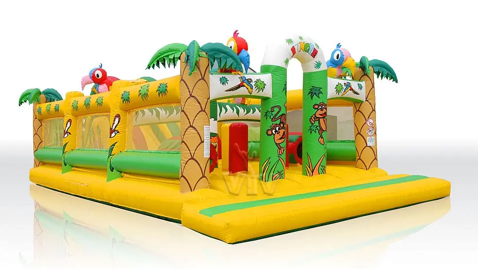 Active Center Jungle with slide commercial inflatable active center