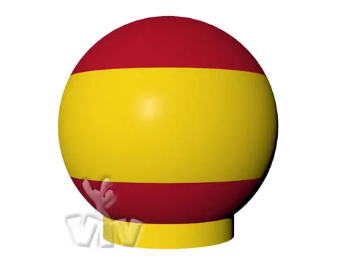 Balloon with wide base 6 m commercial promotional inflatable balloon