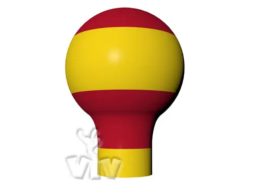 Balloon without narrowing 10 m commercial promotional inflatable balloon