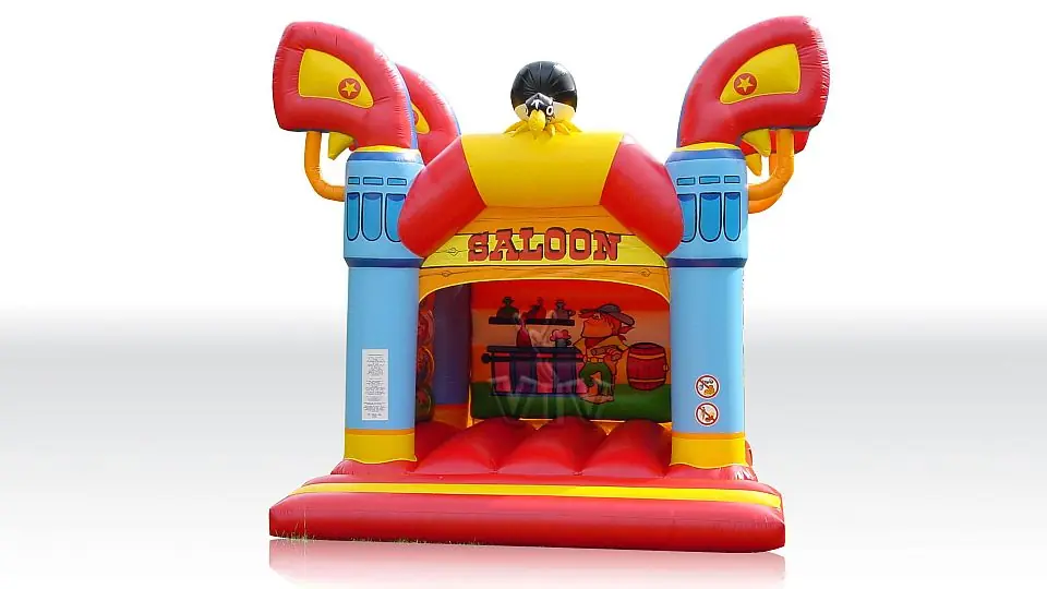 Saloon 7 x 6 with roof commercial inflatable bounce