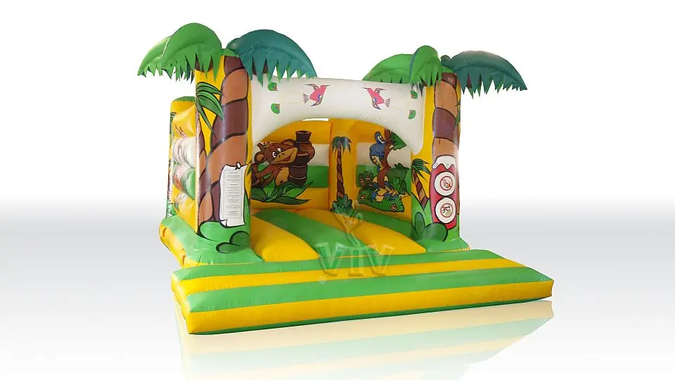 Jungle 5 x 4 m without roof commercial inflatable bounce