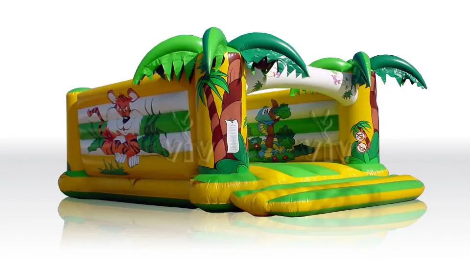 Jungle 7 x 6 m without roof commercial inflatable bounce