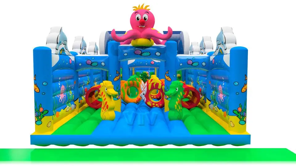 Obstacle Course Underwater World - Collection Unterwater World commercial inflatable obstacle course